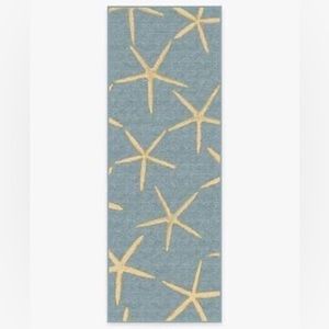 Ruggable Runner Blue Starfish